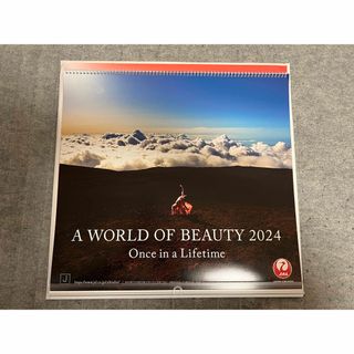 ジャル(ニホンコウクウ)(JAL(日本航空))のJALカレンダー　A world of beauty 2024 通常盤(カレンダー/スケジュール)