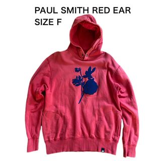 レッドイヤー(RED EAR)のPAUL SMITH RED EAR レッドイアー スウェットパーカー 厚手 赤(パーカー)