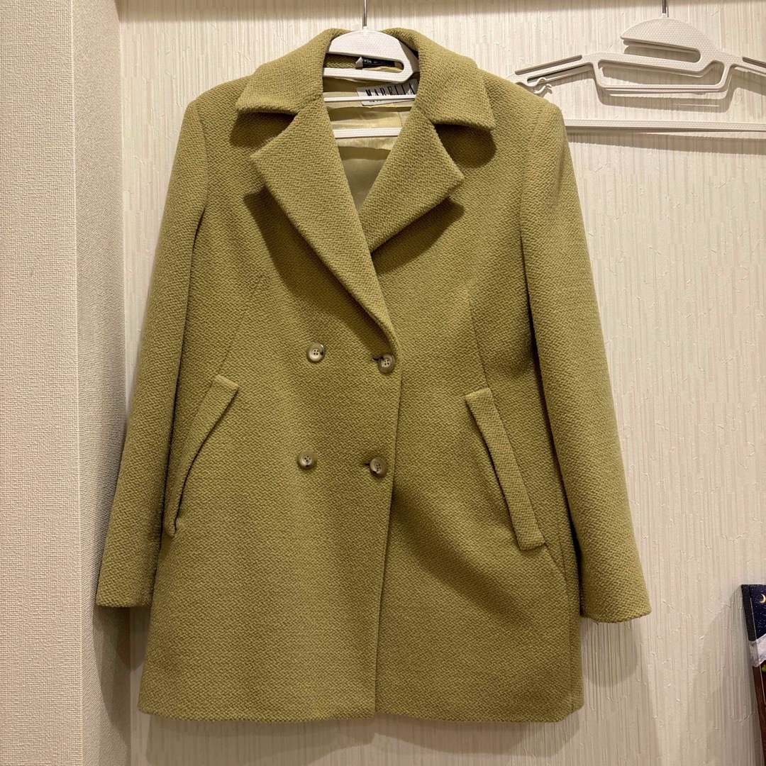 Max Mara(マックスマーラ)の【最終値下げ中】MARELLA コート　マレーラ レディースのジャケット/アウター(チェスターコート)の商品写真