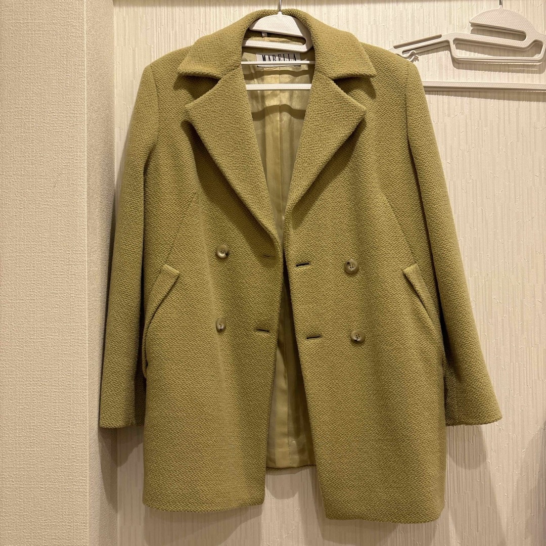 Max Mara(マックスマーラ)の【最終値下げ中】MARELLA コート　マレーラ レディースのジャケット/アウター(チェスターコート)の商品写真