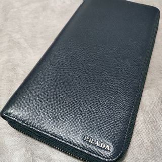 プラダ(PRADA)の【値下げ】【新品未使用】プラダ サフィアーノ長財布 2ML220(長財布)