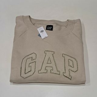 ギャップ(GAP)のGAP　トレーナー　ベージュ　XL(トレーナー/スウェット)