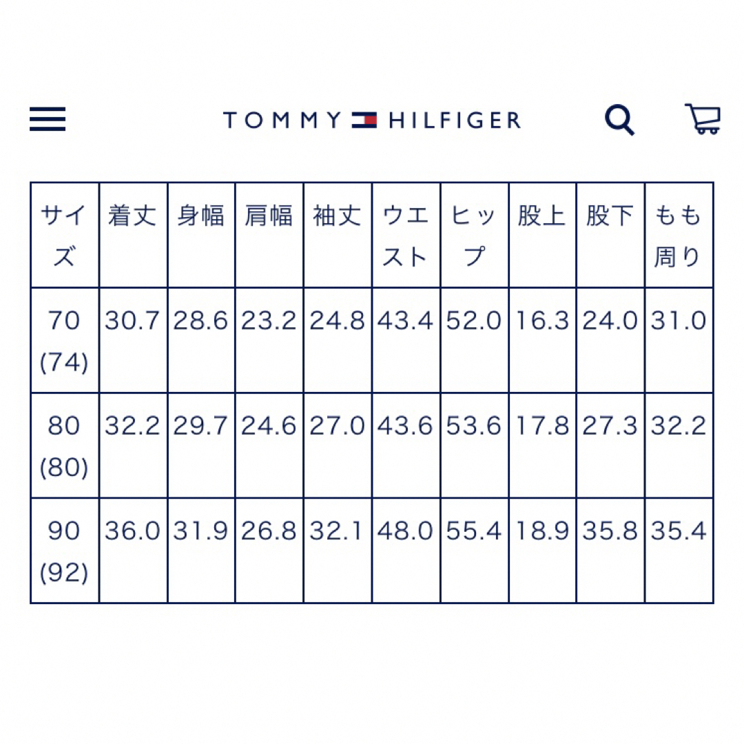 TOMMY HILFIGER(トミーヒルフィガー)の12-18ヶ月　ポロワンピース　TOMMY HILFIGER キッズ/ベビー/マタニティのベビー服(~85cm)(ワンピース)の商品写真