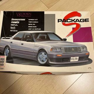 アオシマ(AOSHIMA)の激レア⭐️アオシマ 1/24 Sパッケージ V8 クラウン ロイヤルサルーンG(模型/プラモデル)