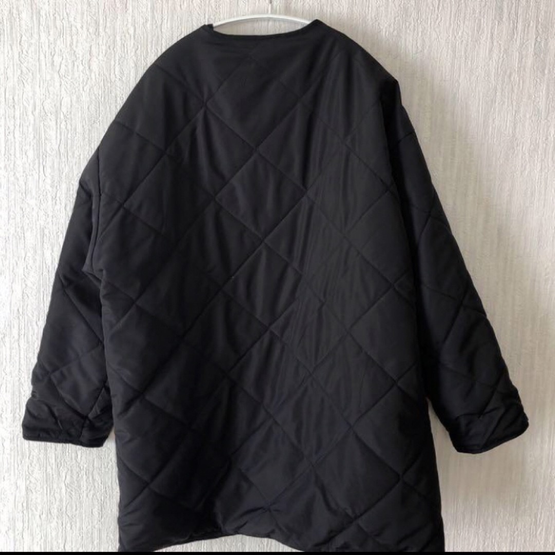 GeeRA(ジーラ)のジーラ　ダイヤキルト薄中綿　キルティングコート　キルティング ジャケット レディースのジャケット/アウター(ノーカラージャケット)の商品写真
