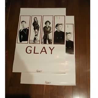 GLAYポスター二枚セット(印刷物)