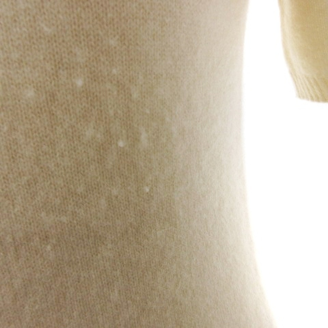 UNIQLO(ユニクロ)のユニクロ ニット 半袖 タートルネック 2点セット 無地 白 黒 M ■ECM レディースのトップス(ニット/セーター)の商品写真