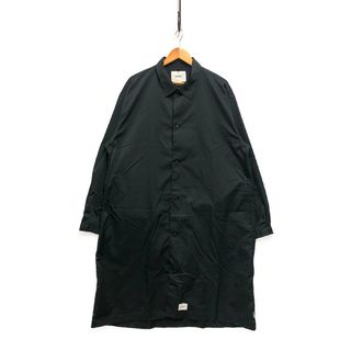 ダブルタップス(W)taps)のWTAPS ダブルタップス 20AW DOC LS/ POLY TWILL ロング 長袖シャツ ブラック サイズ4 正規品 / 32768(シャツ)