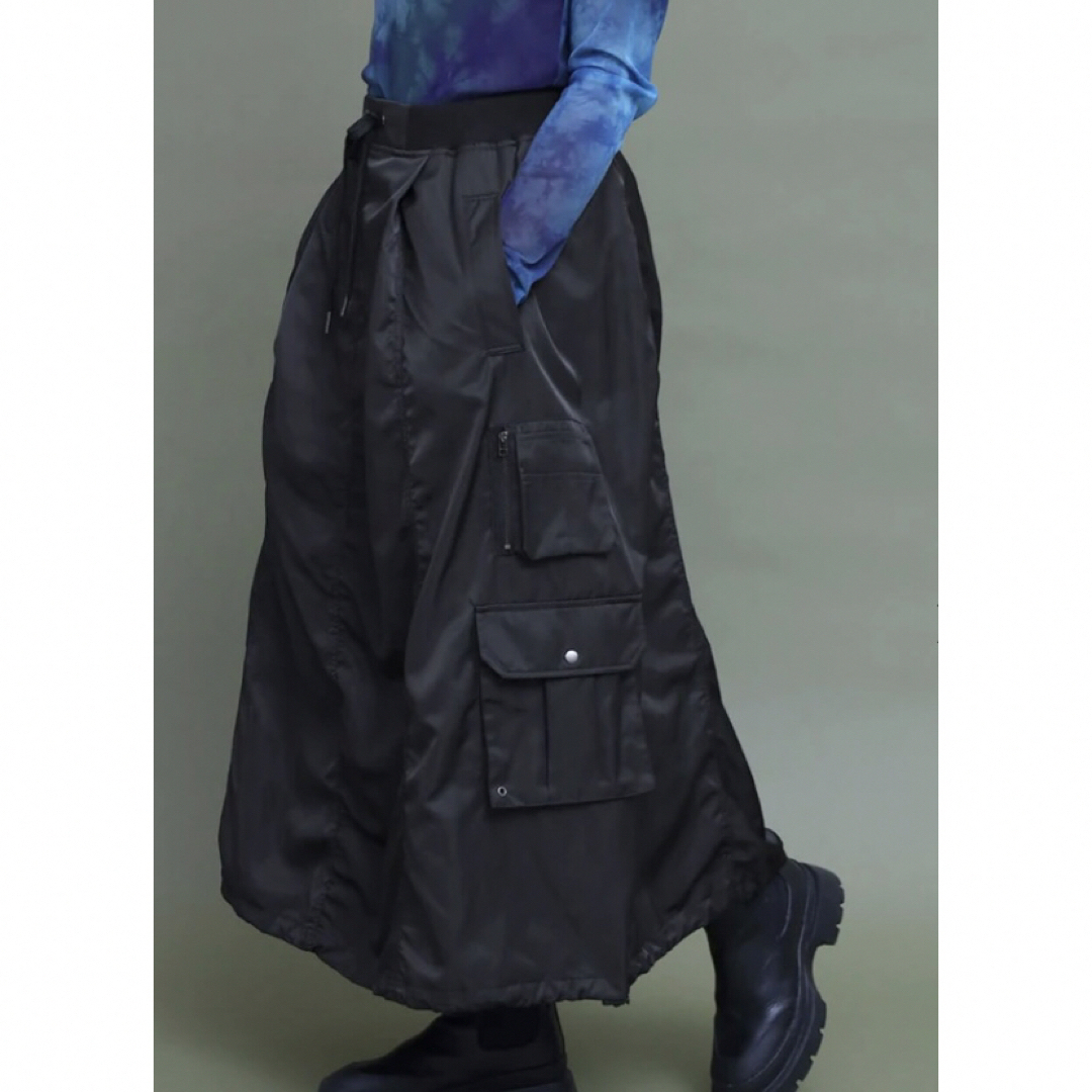 SCOT CLUB(スコットクラブ)のLASUD シャーリングデザインフレアスカート レディースのスカート(ロングスカート)の商品写真