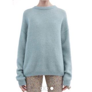 アクネ(ACNE)のACNE STUDIOS ニット ミントグリーン(ニット/セーター)