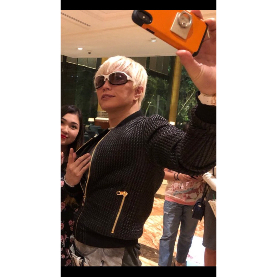 DOLCE&GABBANA(ドルチェアンドガッバーナ)のGACKT  ロナウド　DOLCE &GABBANA キルティングブルゾン メンズのジャケット/アウター(ナイロンジャケット)の商品写真