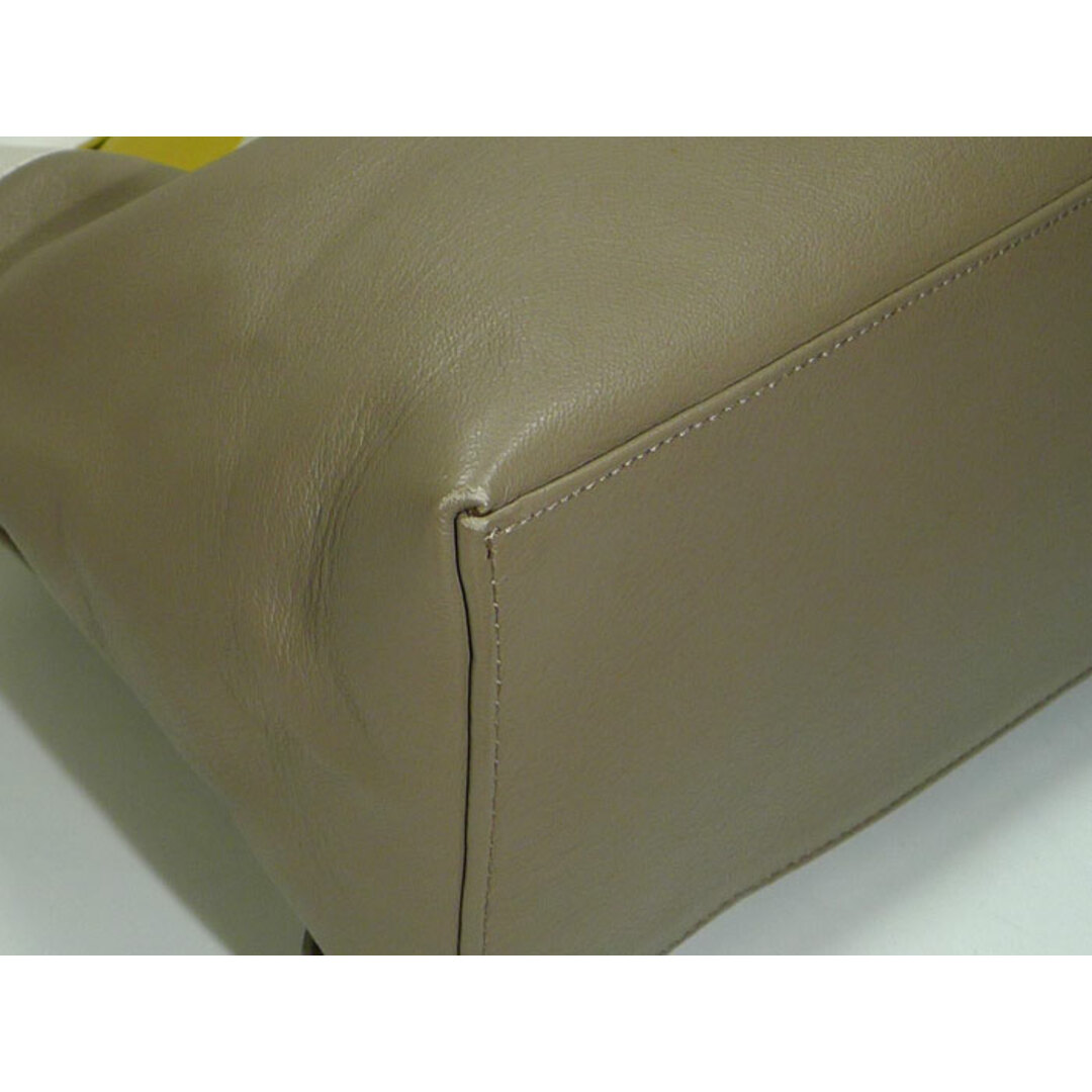Furla(フルラ)のFURLA ショルダーバッグ レザー トリコロールカラー イエロー アイボリー レディースのバッグ(ショルダーバッグ)の商品写真