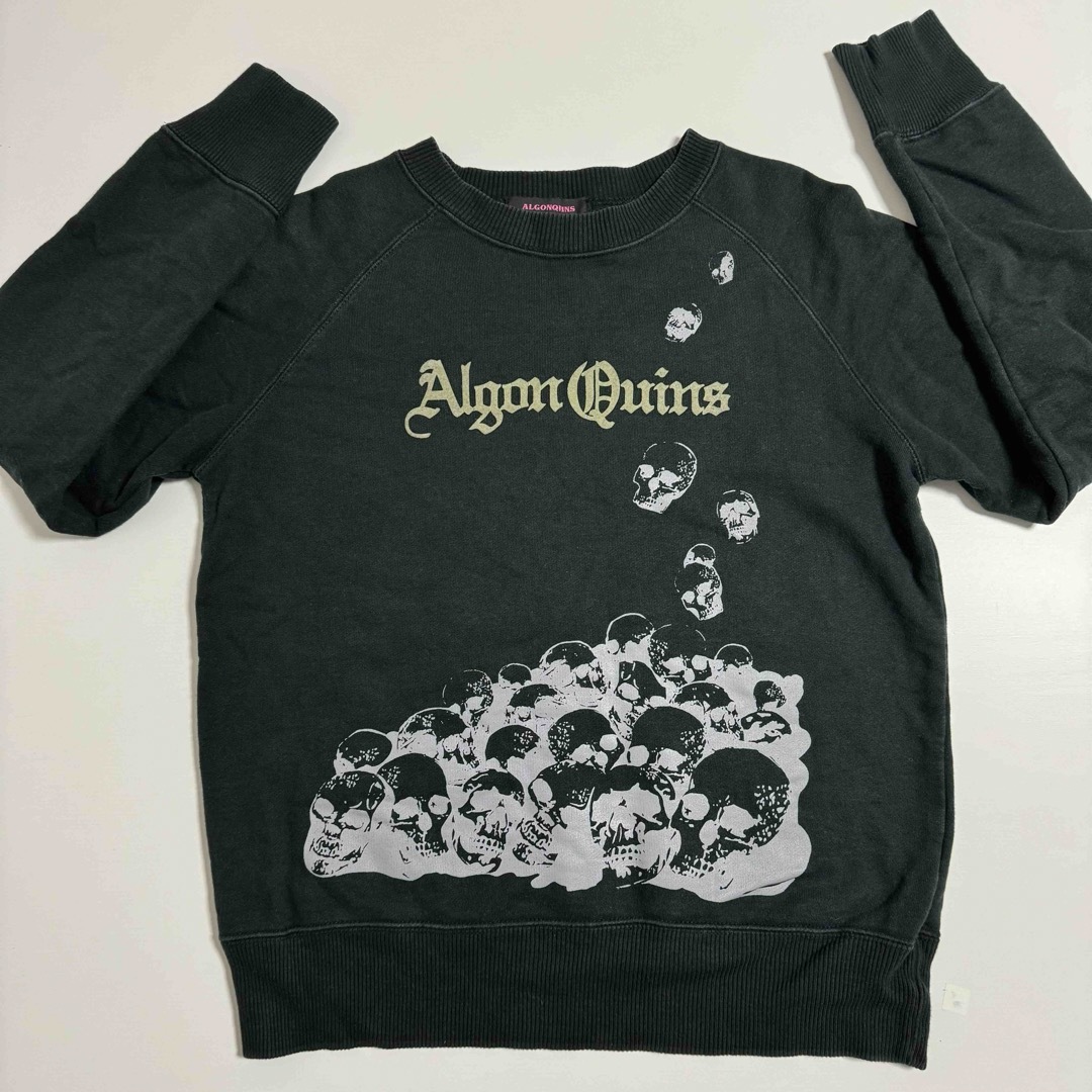 ALGONQUINS(アルゴンキン)の● ALGONQUINS アルゴンキン トレーナー スウェット ドクロ ● レディースのトップス(トレーナー/スウェット)の商品写真