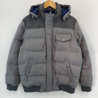 トミーヒルフィガー(TOMMY HILFIGER)のTOMMY HILFIGER メンズ トミーヒルフィガー ダウンジャケット フード取り外し可 2way グレー(ダウンジャケット)