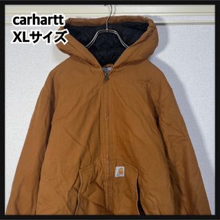 カーハート(carhartt)のカーハート】アクティブジャケット キャラメル　エンブレムタグ　アウターブルゾンH(ブルゾン)