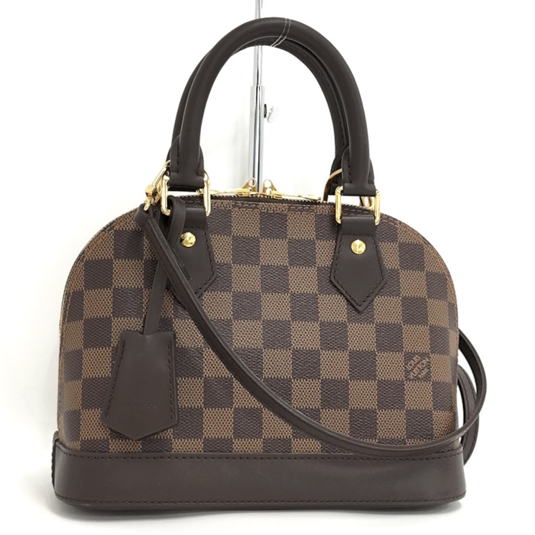 LOUIS VUITTON アルマBB 2WAY ハンドバッグ ショルダーバッグオープンポケット×1製造番号