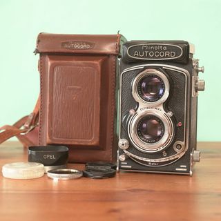 コニカミノルタ(KONICA MINOLTA)の動作確認済み◎ミノルタ AUTOCORD 二眼レフ フィルムカメラ4(フィルムカメラ)