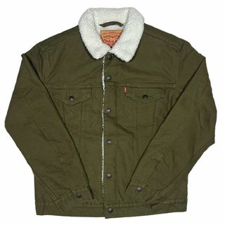 リーバイス(Levi's)のLEVI`S リーバイス ボア裏地 シェルパ トラッカー ジャケット XL(Gジャン/デニムジャケット)