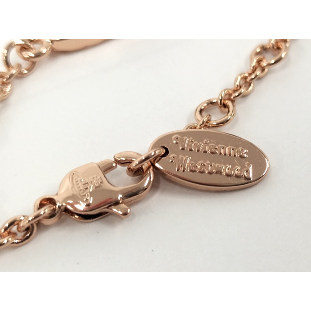 Vivienne Westwood(ヴィヴィアンウエストウッド)のVivienne Westwood ブレスレット メッキ ピンクゴールド レディースのアクセサリー(ブレスレット/バングル)の商品写真