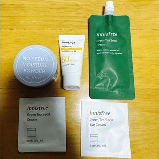 イニスフリー(Innisfree)のイニスフリー ⭐️ ノーセバムモイスチャーパウダー ＋サンプル(フェイスパウダー)