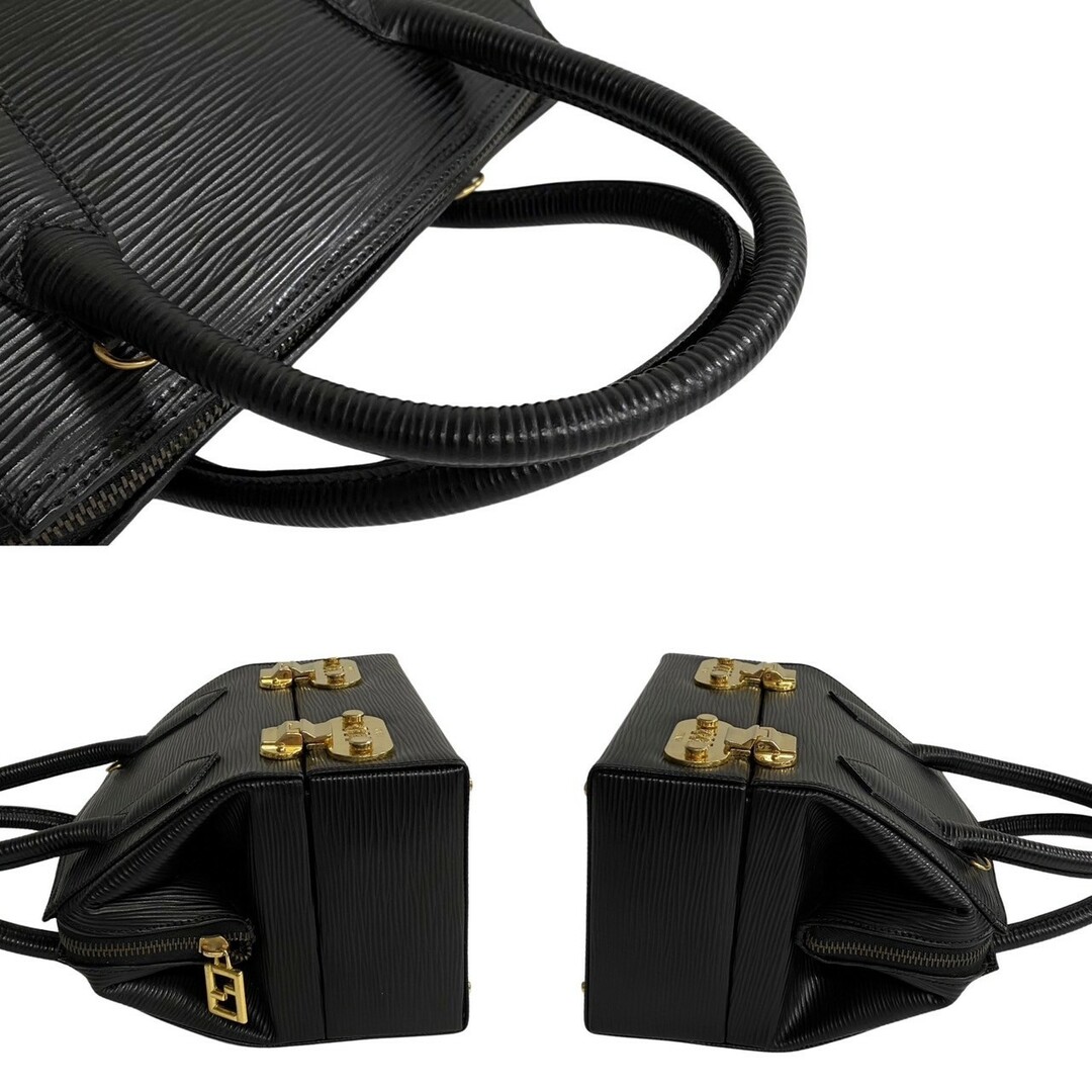 極 美品 FENDI フェンディ ロゴ 金具 エピレザー 本革 2way 極 美品 FENDI フェンディ ロゴ 金具 エピレザー 本革 2way