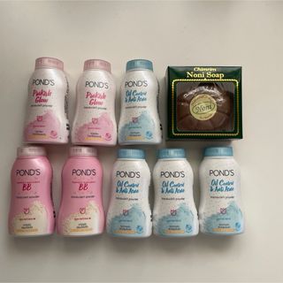 ポンズ(POND'S（Unilever）)の【日本未発売】　POND'Sフェイスパウダー & Chimrim ノニ石鹸(フェイスパウダー)