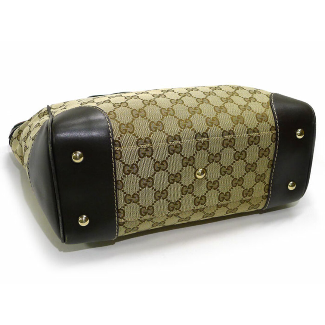 Gucci(グッチ)のGUCCI メイフェア トートバッグ シェリーライン GGキャンバス レザー レディースのバッグ(トートバッグ)の商品写真