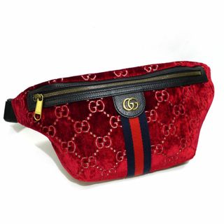 グッチ(Gucci)のGUCCI GGマーモント ベルトバッグ ウエストバッグ ボディバッグ(ボディーバッグ)