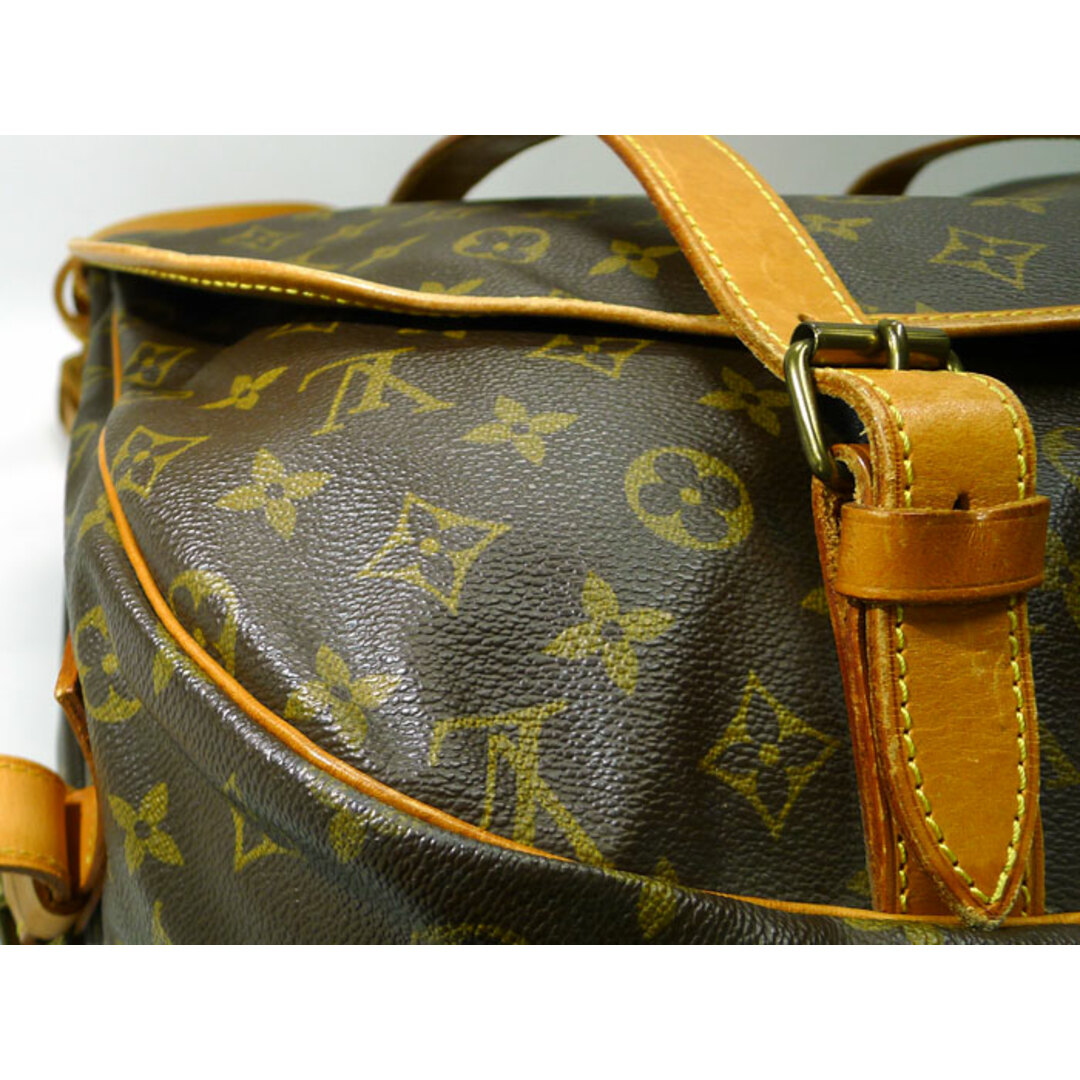 LOUIS VUITTON ソミュール43 ショルダーバッグ モノグラム