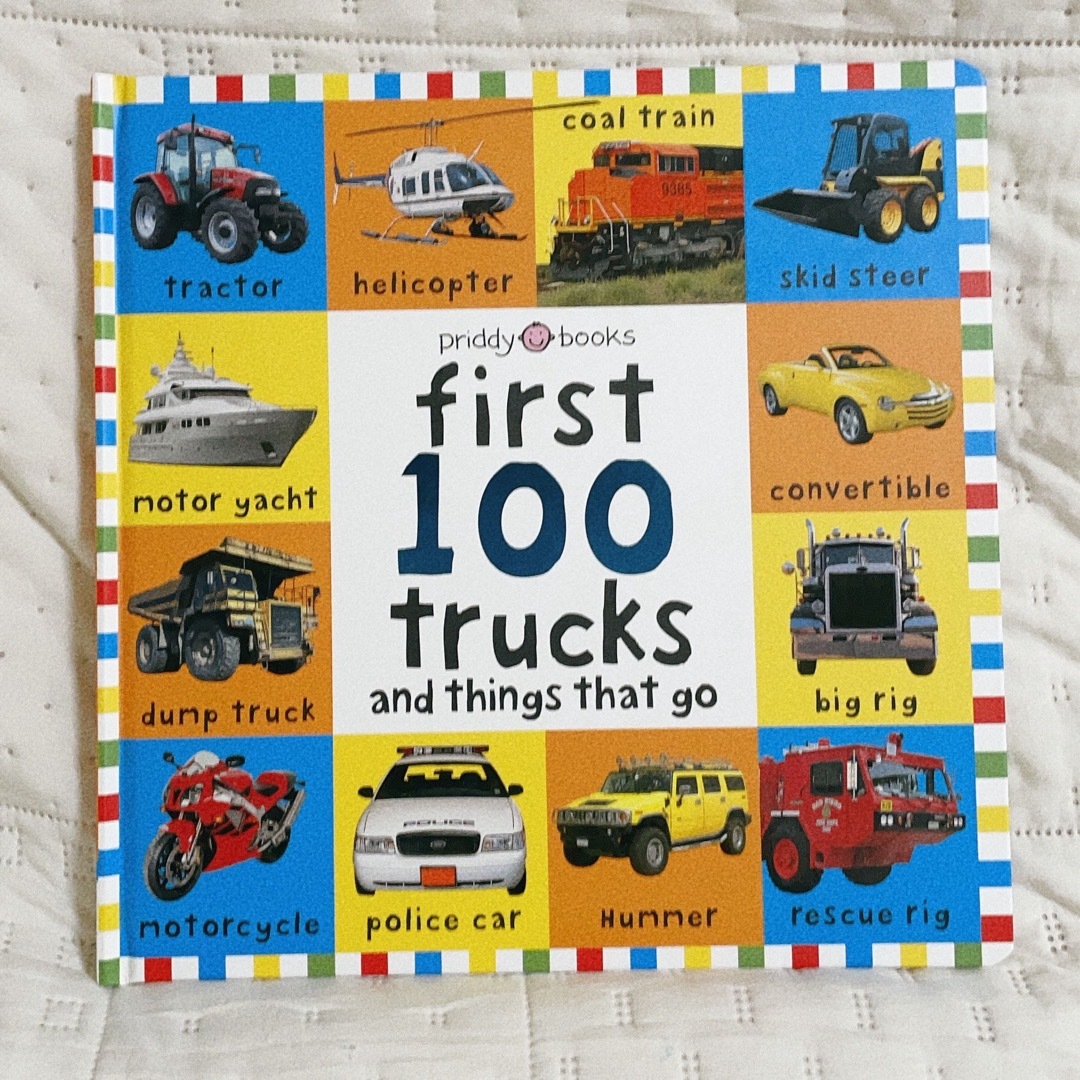 新品｜英語絵本【はじめてのトラック図鑑100／first 100 trucks】 | フリマアプリ ラクマ