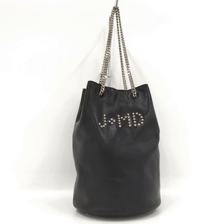 ガガミラノ(GaGa MILANO)のJ&M Davidson ハンドバッグ 巾着 レザー ブラック 1557N(ショルダーバッグ)