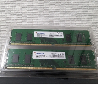 アルダータ(ADATA)のPC用メモリ DDR4 3200Mhz PC4-25600 8gb×2枚(PCパーツ)