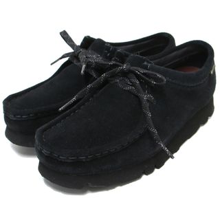 クラークス(Clarks)のClarks クラークス ブラック 黒 4 1/2(23.5cm) Wallabee ワラビー Gore-TEX ゴアテックス シューズ 靴 モカシン レースアップ ローカット フラット 防水 スエード レザー 【レディース】【中古】(その他)