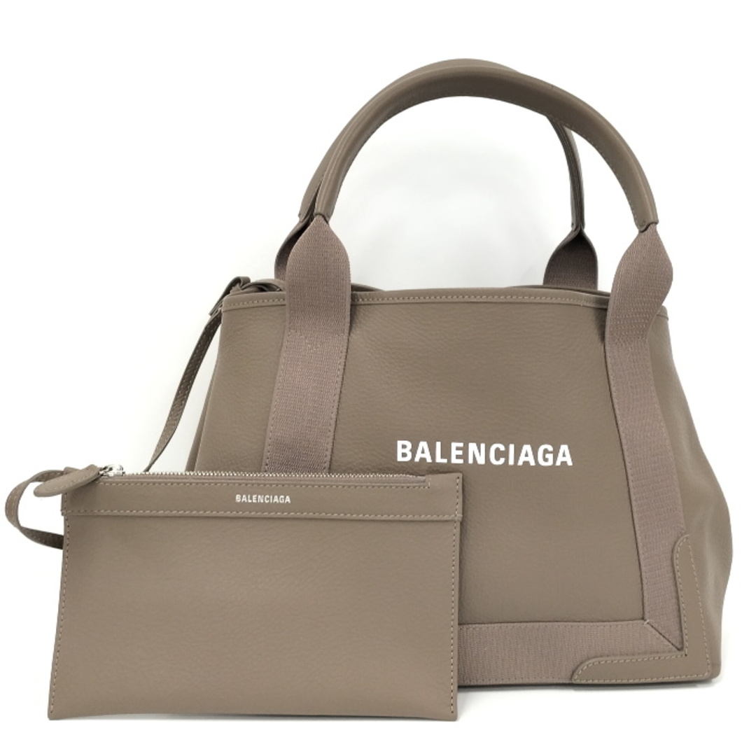 Balenciaga(バレンシアガ)のBALENCIAGA トートバッグ ネイビー カバ ス グレージュ339933 レディースのバッグ(その他)の商品写真