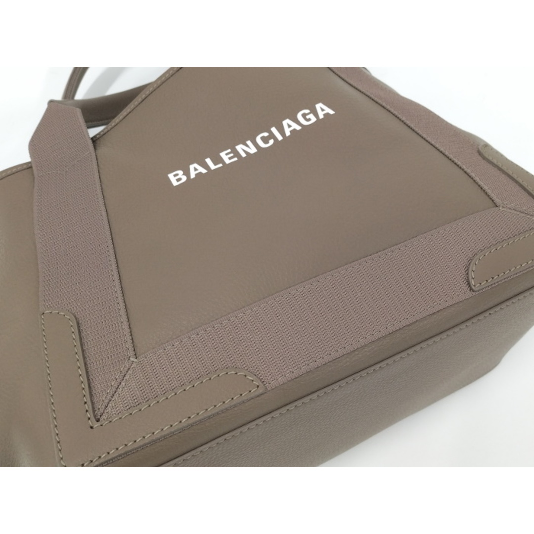 Balenciaga(バレンシアガ)のBALENCIAGA トートバッグ ネイビー カバ ス グレージュ339933 レディースのバッグ(その他)の商品写真