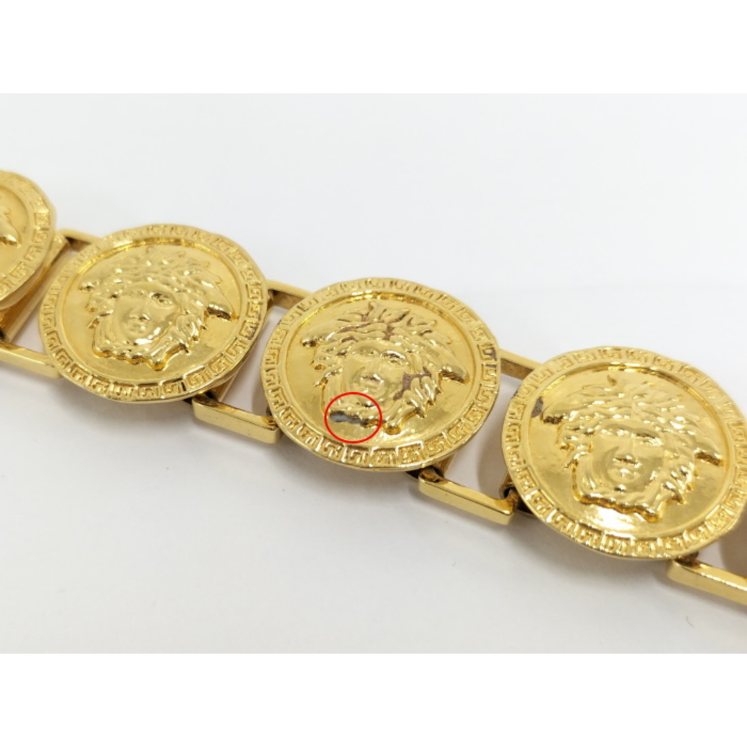 VERSACE - GIANNI VERSACE ブレスレット メッキ ゴールドの通販 VERSACE - GIANNI VERSACE ブレスレット メッキ ゴールドの通販