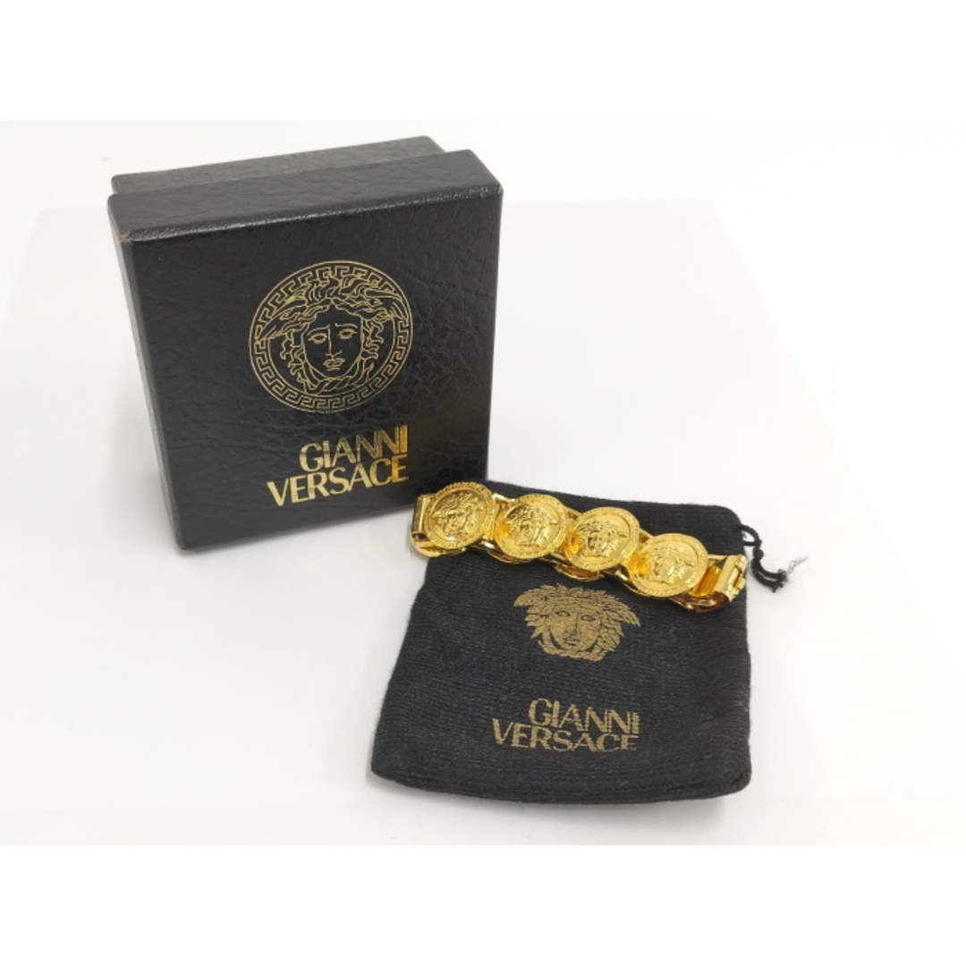 VERSACE - GIANNI VERSACE ブレスレット メッキ ゴールドの通販 VERSACE - GIANNI VERSACE ブレスレット メッキ ゴールドの通販
