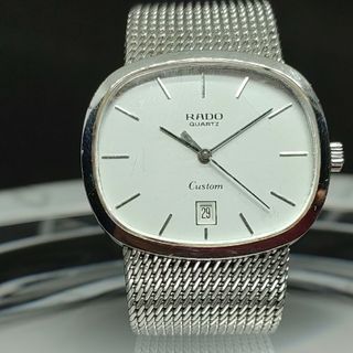 ラドー(RADO)のRADO ラドー Custom デイト スイス製 ビンテージ(腕時計(アナログ))