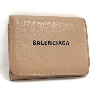 バレンシアガ(Balenciaga)のBALENCIAGA キャッシュ ジップ ミニ ウォレット 三つ折り財布 レザー(財布)