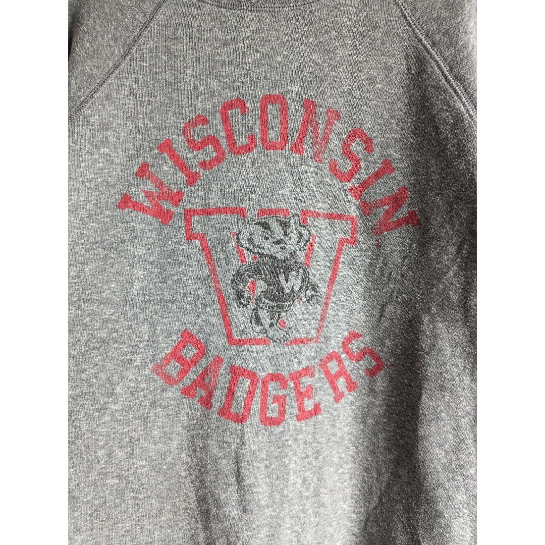 ORIGINAL RETRO BRAND(オリジナルレトロブランド)のRETRO BRAND WISCONSIN BADGERS プリントスウェット メンズのトップス(スウェット)の商品写真