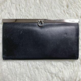 フェラガモ(Ferragamo)のFerragamo フェラガモ 長財布 ガンチーニ レザー ブラック(財布)