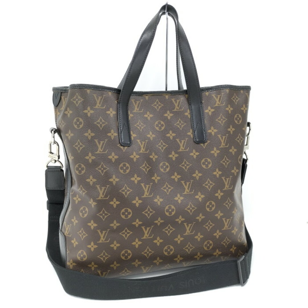 オープンポケット×2LOUIS VUITTON デイヴィス ショルダーバッグ モノグラム マカサー