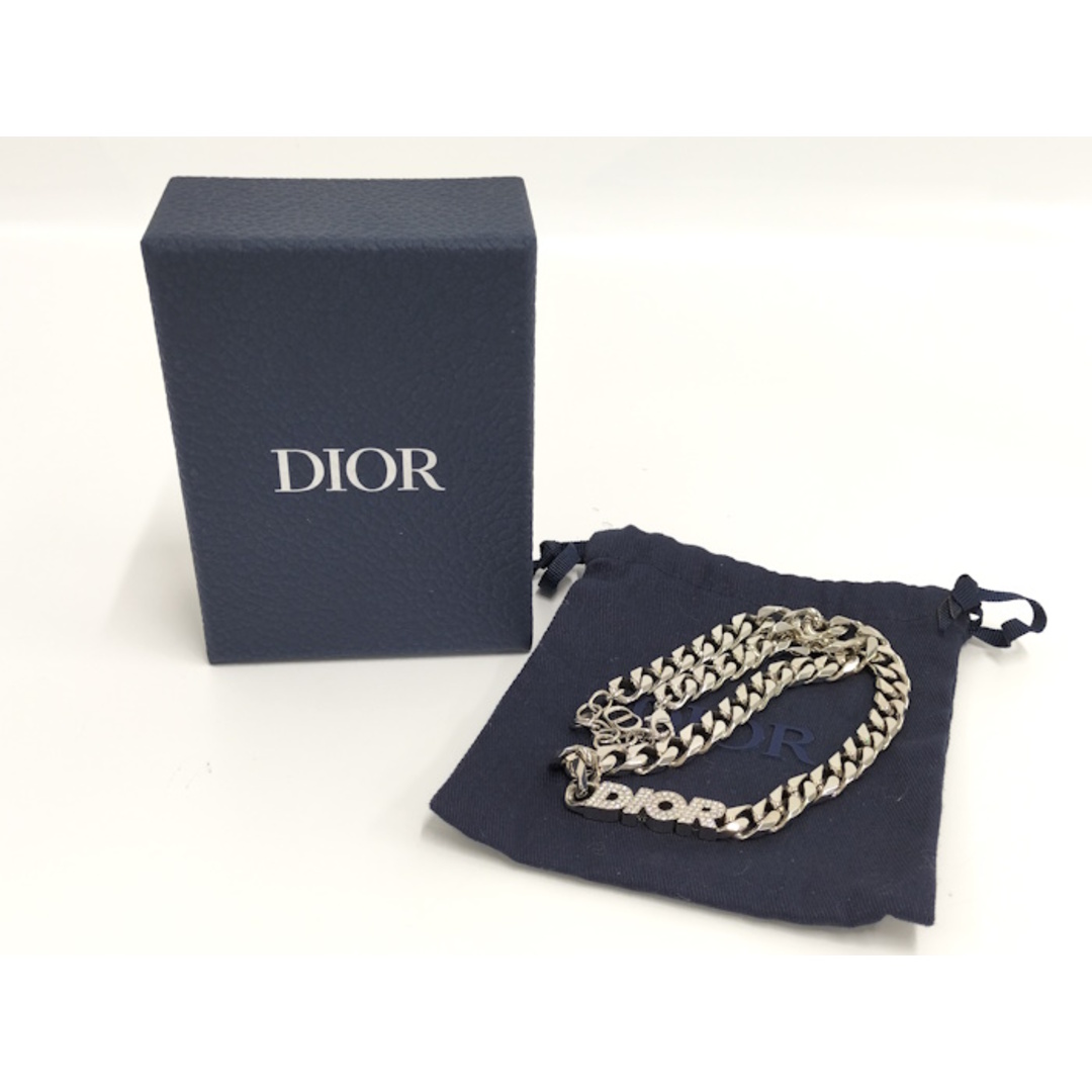 Christian Dior - Christian Dior チェーンリンク ネックレス Christian Dior - Christian Dior チェーンリンク ネックレス