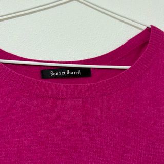 バナーバレット(Banner Barrett)のBANNER BARRETT｜バナーバレット ピンク　セーター(ニット/セーター)