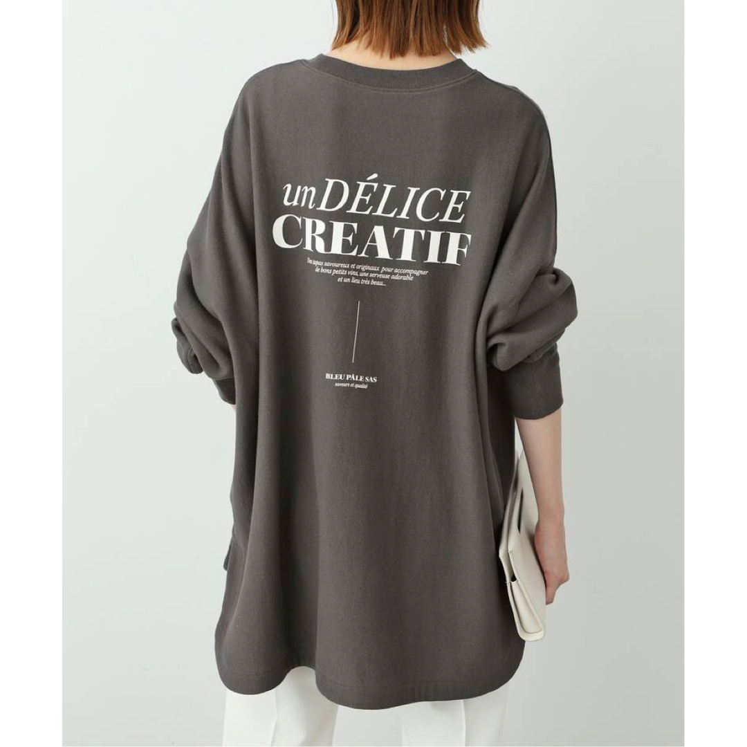 SLOBE IENA - 新品 SLOBE IENA BIGシルエットロゴ裏毛プル SLOBE IENA - 新品 SLOBE IENA BIGシルエットロゴ裏毛プル