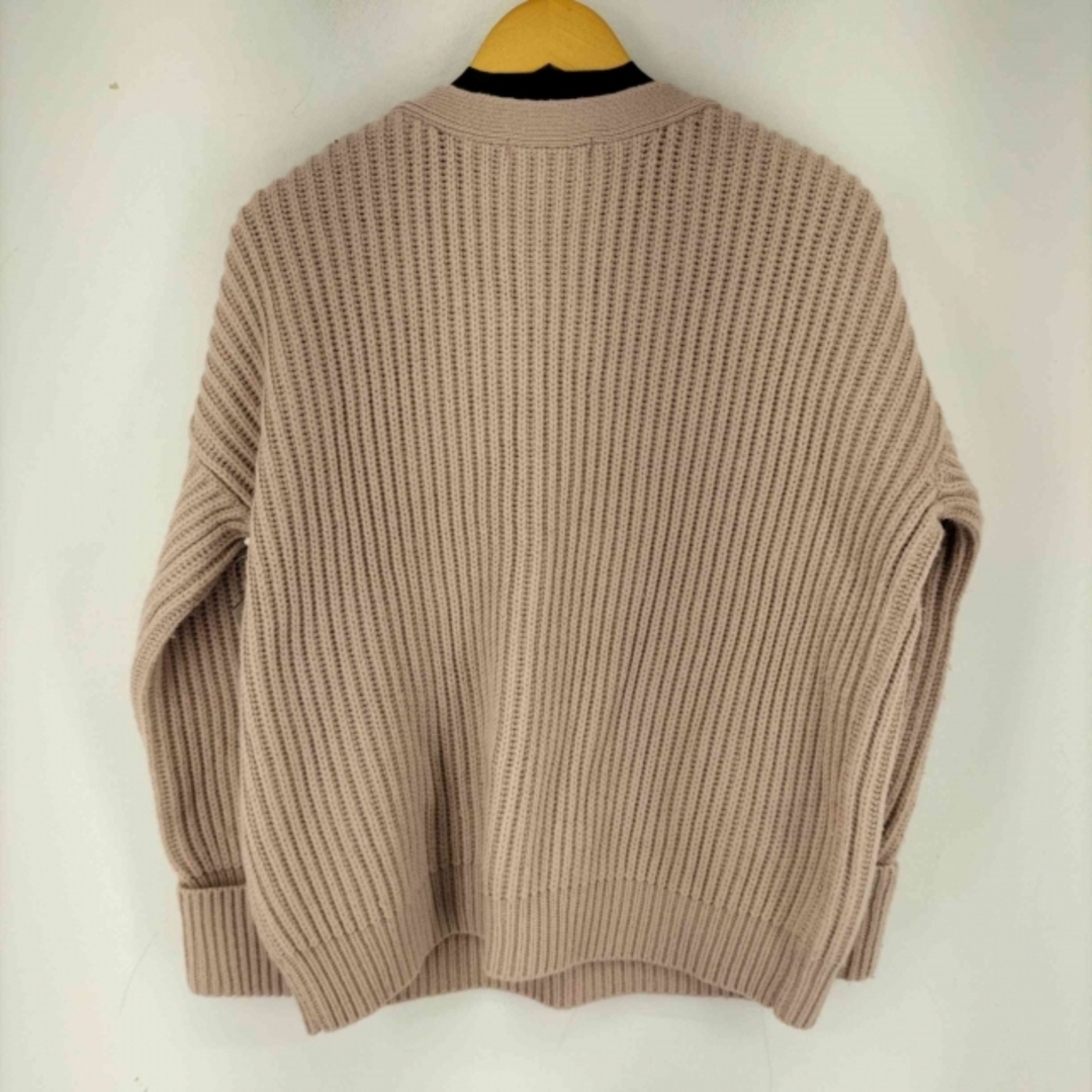 moussy(マウジー)のmoussy(マウジー) OLL SLEEVE NECK KNIT レディース レディースのトップス(ニット/セーター)の商品写真