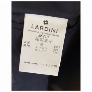 LARDINI - ラルディーニ LARUDINI Lolo Piana コットン ネイビーの通販