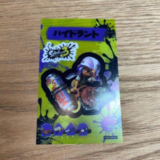 ニンテンドウ(任天堂)のスプラトゥーン3 ペーストキャンディ　シール(キャラクターグッズ)