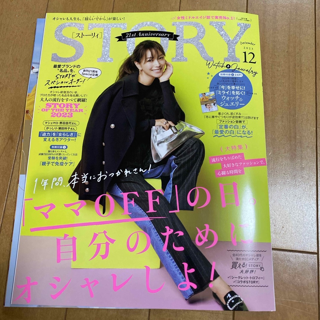 光文社(コウブンシャ)のSTORY (ストーリィ) 2023年 12月号 [雑誌] エンタメ/ホビーの雑誌(その他)の商品写真