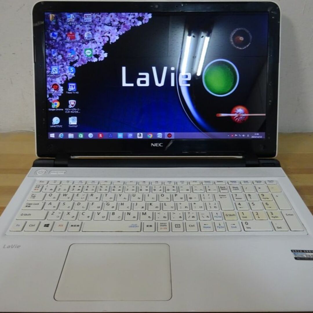 スマホ/家電/カメラNEC ノートパソコン LaVie NS PC-NS150AAW/特価良品